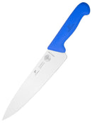 PAUL BROWN Classic 10 Inch X50CrMov15 Chef Knife with Soft Touch Blue Handle