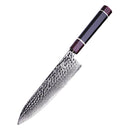 PAUL BROWN® 8 Inch Chef Knife 67 Layers Damascus super Steel Blade Resin Handle Chef Knife