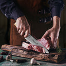 Paul Brown's™ Knife made of S35VN Power steel with 67 Layers Damascus with Premium Wooden Handle (8" Chef Knife)