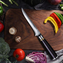 6 inch Ebony Wood Handle Boning Knife 67 Layers VG10 Damascus Steel Chef Kitchen Knife