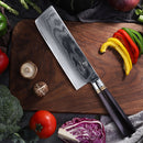 6.5 Inch Ebony Wood Handle 67 Layers VG10 Damascus Steel Knife Kitchen Knife Nakiri Knife