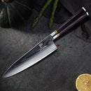 8 Inch Ebony Wood Handle 67 Layers VG10 Damascus Steel Knife Kitchen Knife Chef Knife