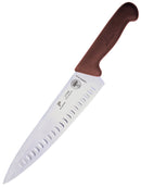 PAUL BROWN Titan 10 Inch X50CrMov15 Chef Knife with Soft Touch Brown Handle