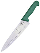 PAUL BROWN Titan 10 Inch X50CrMov15 Chef Knife with Soft Touch Green Handle
