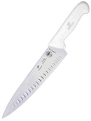 PAUL BROWN Titan 10 Inch X50CrMov15 Chef Knife with Soft Touch White Handle