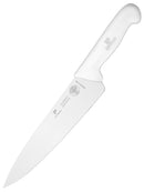 PAUL BROWN Classic 10 Inch X50CrMov15 Chef Knife with Soft Touch White Handle