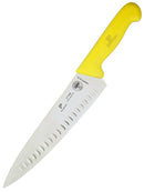 PAUL BROWN Titan 10 Inch X50CrMov15 Chef Knife with Soft Touch Yellow Handle