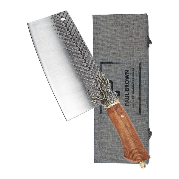 Slicing Chef Knife Total length 12 Inch Luxury Series Made of 4Cr13MOV steel Ergonomic sourwood Handle