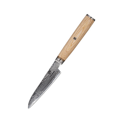 Paul Brown® 4 inch Paring Knife made of S35VN Power steel with 67 Layers Damascus with Premium Wooden Handle