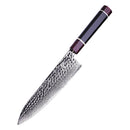 PAUL BROWN® 8 Inch Chef Knife 67 Layers Damascus super Steel Blade Resin Handle Chef Knife