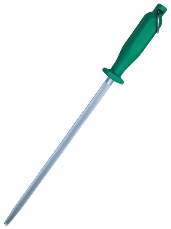 PAUL BROWN Classic 12 Inch German Steel Honing Rod (Sharpening Steel) with Soft Touch Green Handle (Copy)
