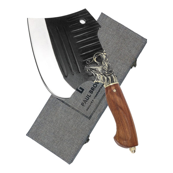 Bone Chopper Chef Knife Total length 11.8 Inch Luxury Series Made of High manganese steel Ergonomic rosewood Handle