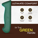 PAUL BROWN Classic 10 Inch X50CrMov15 Chef Knife with Soft Touch Green Handle