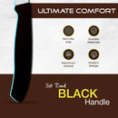 PAUL BROWN Classic 3 Inch X50CrMov15 Paring Knife with Soft Touch Black Handle