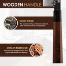 PAUL BROWN® Chef Knife Premium Hammered Japanese high carbon Steel with Wooden Handle with Ultra Sharp corrosion-resistant Edge (Deluxe, 5")