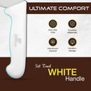 PAUL BROWN Classic 12 Inch X50CrMov15 Chef Knife with Soft Touch White Handle