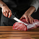 PAUL BROWN Classic 6 Inch X50CrMov15 Boning Knife with Soft Touch Black Handle