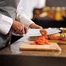 PAUL BROWN Titan 10 Inch X50CrMov15 Chef Knife with Soft Touch Brown Handle