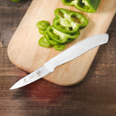 PAUL BROWN Classic 3 Inch X50CrMov15 Paring Knife with Soft Touch White Handle