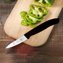 PAUL BROWN Classic 3 Inch X50CrMov15 Paring Knife with Soft Touch Black Handle