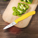 PAUL BROWN Classic 3 Inch X50CrMov15 Paring Knife with Soft Touch Yellow Handle