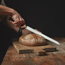 PAUL BROWN Classic 12 Inch X50CrMov15 Bread Knife with Soft Touch Black Handle