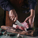 PAUL BROWN® Chef Knife Premium Japanese high carbon Steel with Wooden Handle with Ultra Sharp corrosion-resistant Edge