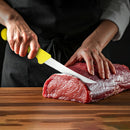 PAUL BROWN Classic 6 Inch X50CrMov15 Boning Knife with Soft Touch Yellow Handle