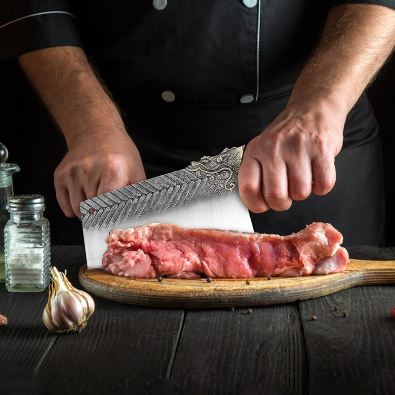 Paul Brown Butcher Boning and Slicing Knives (Slicing Butcher Cleaver)