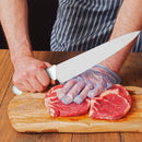 PAUL BROWN Classic 12 Inch X50CrMov15 Chef Knife with Soft Touch White Handle