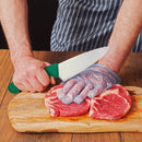 PAUL BROWN Classic 6 Inch X50CrMov15 Chef Knife with Soft Touch Green Handle