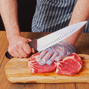 PAUL BROWN Titan 10 Inch X50CrMov15 Chef Knife with Soft Touch Brown Handle