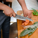Paul Brown's™ Knife made of S35VN Power steel with 67 Layers Damascus with Premium Wooden Handle (8" Chef Knife)