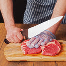 PAUL BROWN Classic 10 Inch X50CrMov15 Chef Knife with Soft Touch Brown Handle