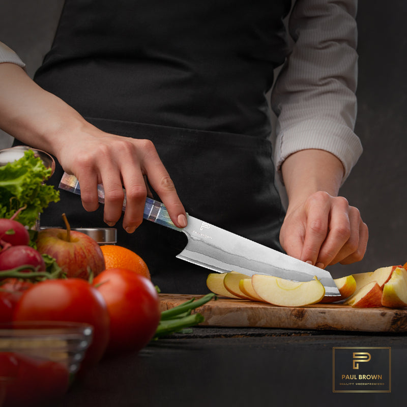Gyuto Kiritsuke Knife 7 Layers  Kitchen Chef Knife
