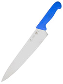 PAUL BROWN Classic 12 Inch X50CrMov15 Chef Knife with Soft Touch Blue Handle