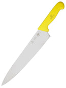 PAUL BROWN Classic 12 Inch X50CrMov15 Chef Knife with Soft Touch Yellow Handle