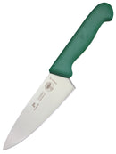 PAUL BROWN Classic 6 Inch X50CrMov15 Chef Knife with Soft Touch Green Handle
