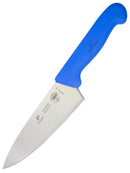 PAUL BROWN Classic 6 Inch X50CrMov15 Chef Knife with Soft Touch Blue Handle