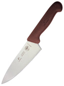 PAUL BROWN Classic 6 Inch X50CrMov15 Chef Knife with Soft Touch Brown Handle