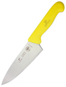 PAUL BROWN Classic 6 Inch X50CrMov15 Chef Knife with Soft Touch Yellow Handle