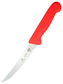 PAUL BROWN Classic 6 Inch X50CrMov15 Boning Knife with Soft Touch Red Handle