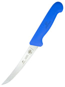 PAUL BROWN Classic 6 Inch X50CrMov15 Boning Knife with Soft Touch Blue Handle