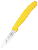 PAUL BROWN Classic 3 Inch X50CrMov15 Paring Knife with Soft Touch Yellow Handle