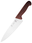 PAUL BROWN Classic 8 Inch X50CrMov15 Chef Knife with Soft Touch Brown Handle