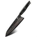 8 Inches Chef Knife 37 Layer Diamond Damascus Steel, with G10 & Copper Mesh Resin Handle