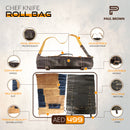 Genuine Leather Knife Roll 26 inch