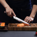 Yanagiba Knife length 10.5 Inch Premium Series Made of 67 layers Japanese SKD11 Damascus Steel