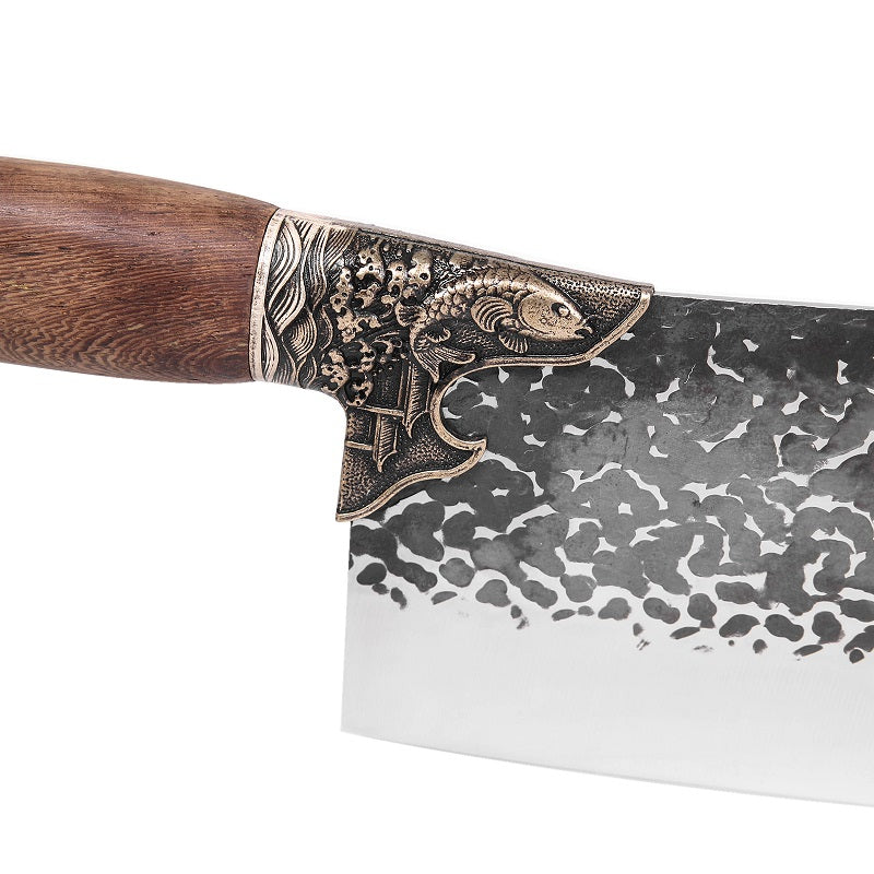 Slicing Chef Knife Total length 14.1 Inch Luxury Series Made of High carbon alloy steel Ergonomic rosewood Handle