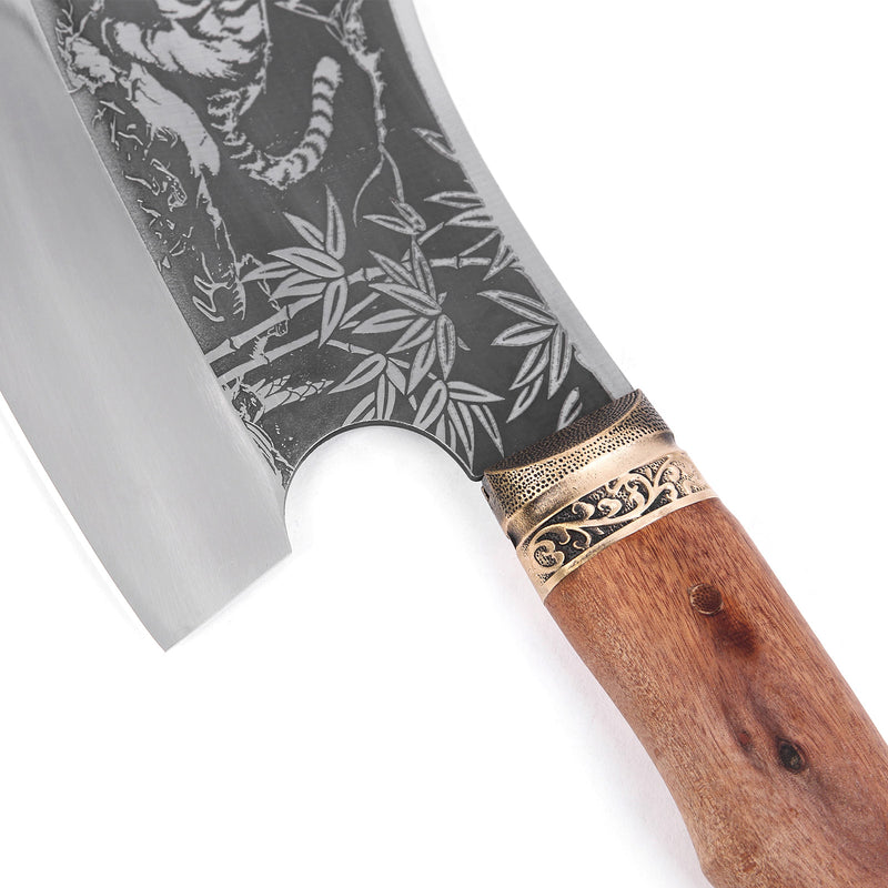 Butcher & Slicing Chef Knife Total length 10.5 Inch Luxury Series Made of High carbon alloy steel Ergonomic rosewood Handle
